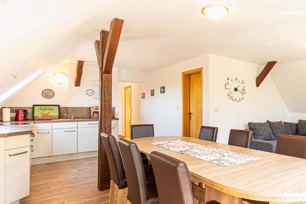 Ferienwohnung Am Walnussbaum Parchtitz Exteriér fotografie