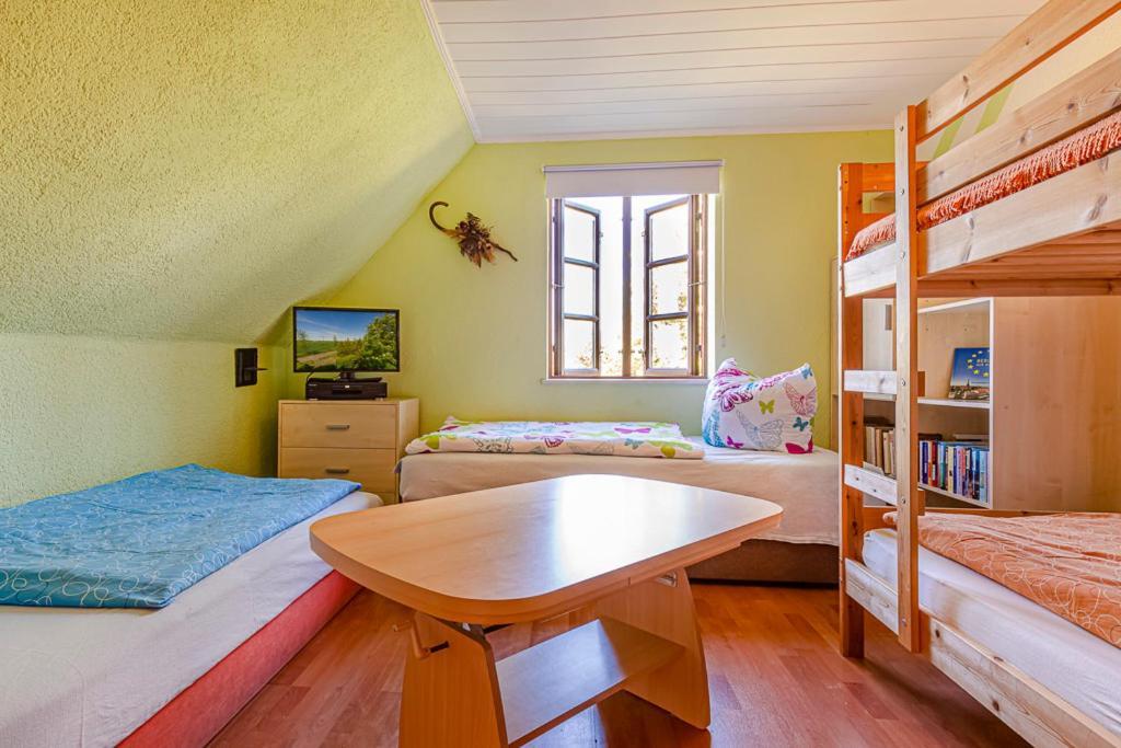 Ferienwohnung Am Walnussbaum Parchtitz Exteriér fotografie