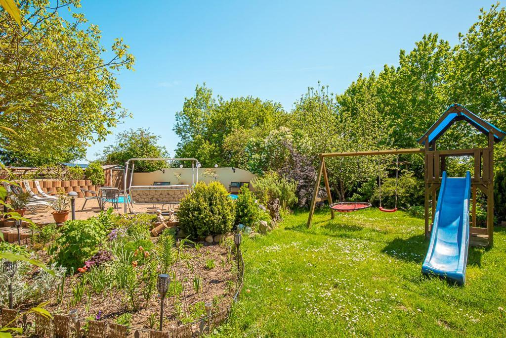 Ferienwohnung Am Walnussbaum Parchtitz Exteriér fotografie